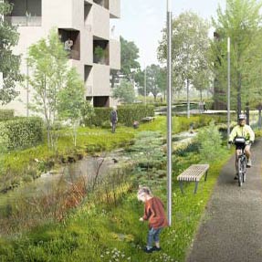 Malaspina Masterplan, Milan, Italy<br />Competition 1st prize